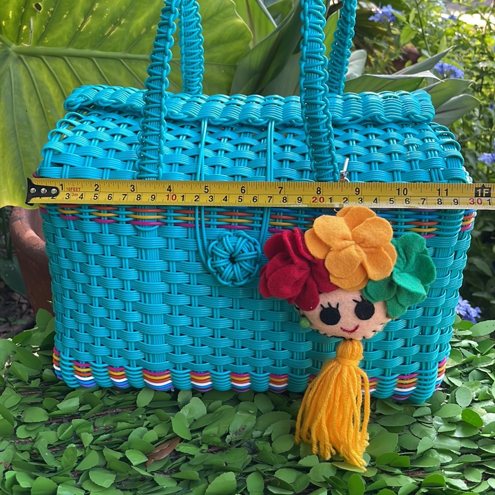 Artesian Mexican woven bag. - Picture 5 of 5